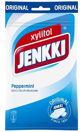 Jenkki Peppermint Chewing Gum 100g